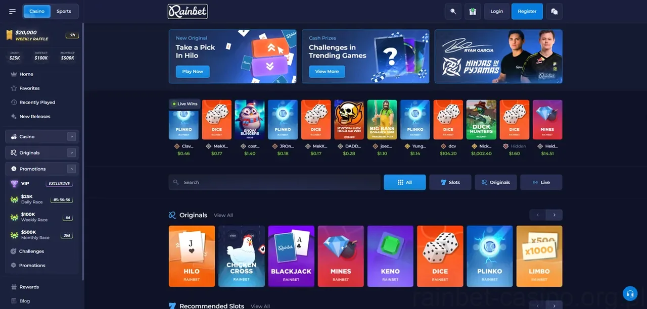 Rainbet Casino - Recenzja 2026 Casino